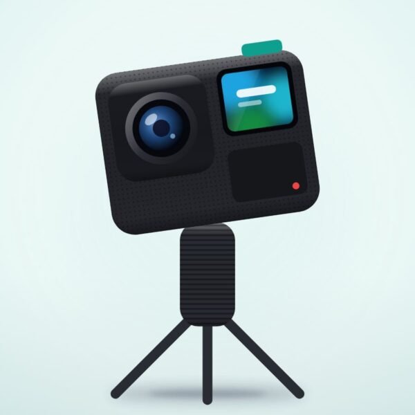 Pixelon Action 4 Camera, alternate view